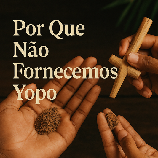 Por que Não Trabalhamos com Yopo na Realeza Divina Store